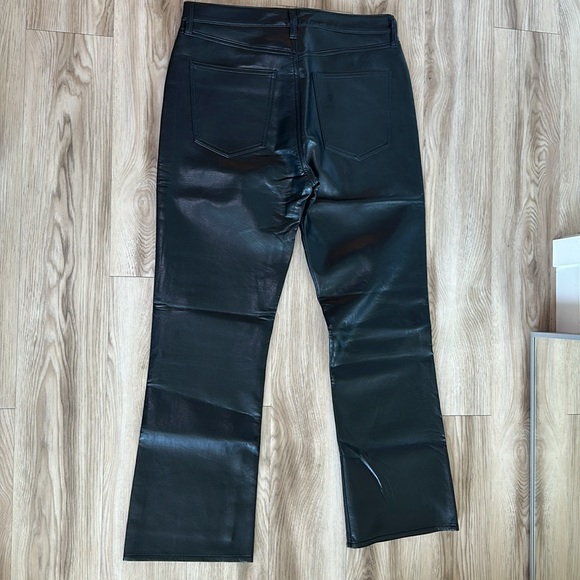Agolde Recycled Leather 90's pants - Picture 4 of 4